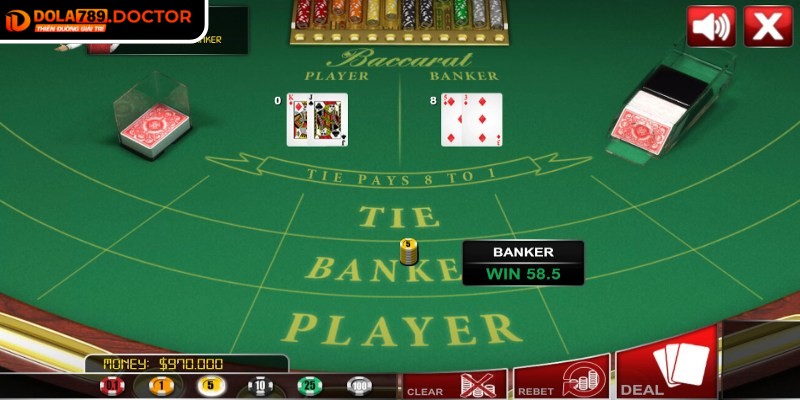  Mỗi ván baccarat luôn tạo nên sự tin tưởng và hào hứng