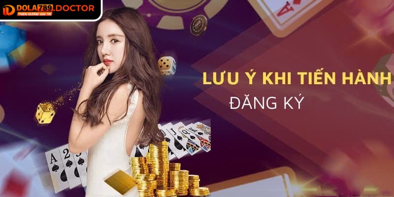 Lưu ý khi đăng ký tài khoản giúp thành viên hạn chế rủi ro khi trải nghiệm cược